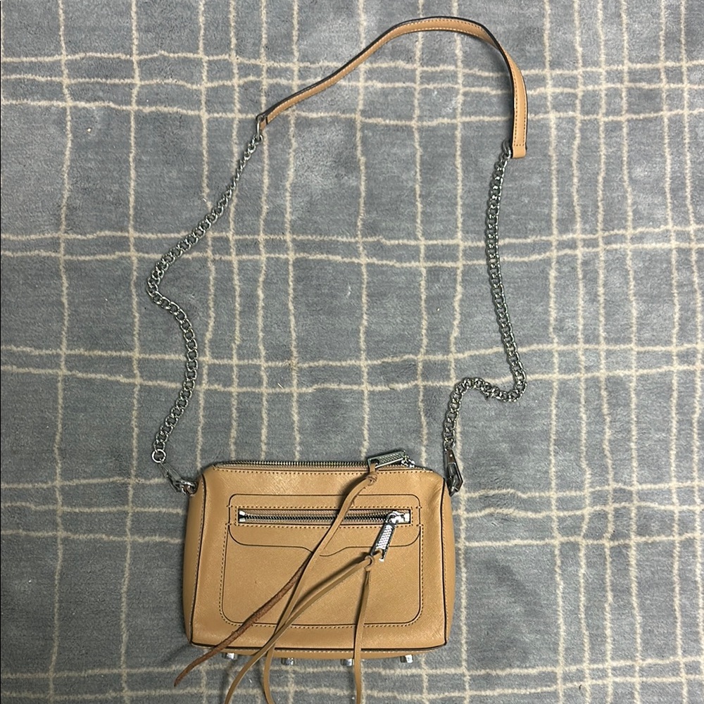 Tan Leather Crossbody Bag Rebecca Minkoff